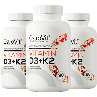 Vitamin D3 + K2 Hochdosiert - Optimale Unters...