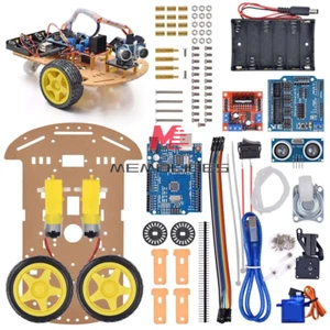 Avoidance Tracking Smart Robot Car Chassis Kit Ultrasonic module For Arduino A - Picture 1 of 9