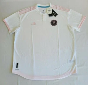 Herren Größe 2XL weiß pink Adidas Inter Miami CF Fußball Heim Trikot EH8630 - Bild 1 von 4