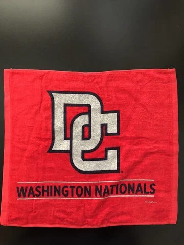 2019 WASHINGTON NATIONALS New Rally Towel World Series Game 1 Watch Party Cover