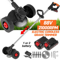 6inch Trimmer Head Weed Blade Wired String Cordless Edger Gas Cutter Pavement 