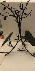 MICHAEL ARAM RARE Signed Metal Branches W/Leaves Art Sculpture 2FT Tall GORGEOUS - Picture 1 of 7