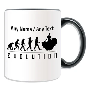 Taza de regalo personalizada flamenco caja de dinero taza diseño evolución arte música banda té - Imagen 1 de 21