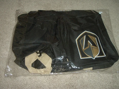Vegas Golden Knights Hockey NHL Station Casinos Black Duffel Bag Brand New Cover