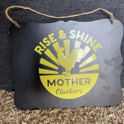 Restaurant Chalkboard Sign Decorative Menu Special Message Hanging Board   - Image 1 of 2