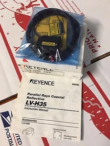 KEYENCE LV-H35 LASER  SENSOR, NEW, WARRANTY - Picture 1 of 4