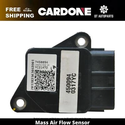 For 2004-2010 Volvo S40 2.4L L5 Mass Air Flow Sensor Cardone 2005 2006 2007 2008 - Image 1 of 4