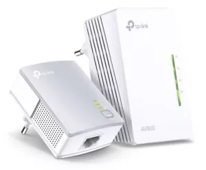 * TP-Link AV600 Powerline Wi-Fi KIT Qualcomm 30 TL-WPA4221 KIT AV600 Schwarz V5 - Imagen 1 de 7