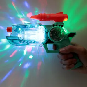 Spacegun LED Pistole mit Sound & Licht Spielzeugwaffe Kostümzubehör Fasching - Bild 1 von 5