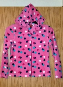 Nice Warm Girl's ARIZONA  Jean co Size XL Fleece Zipper Front Hoodie Jacket - Picture 1 of 8