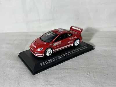 Ixo Escala 1/43 Die Cast Peugeot 307 WRC - Monte Carlo Rally 2004 - Caja Roja Foto 1 de 4