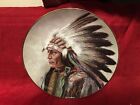 Hamilton Collection Native American Plates ?Courage Of The Arapaho?