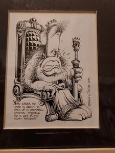 BRAD FOSTER original underground art pen and ink 1992 - Picture 1 of 8