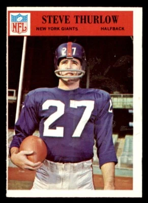1966 Philadelphia Football #129 Steve Thurlow EX - Image 1 of 2
