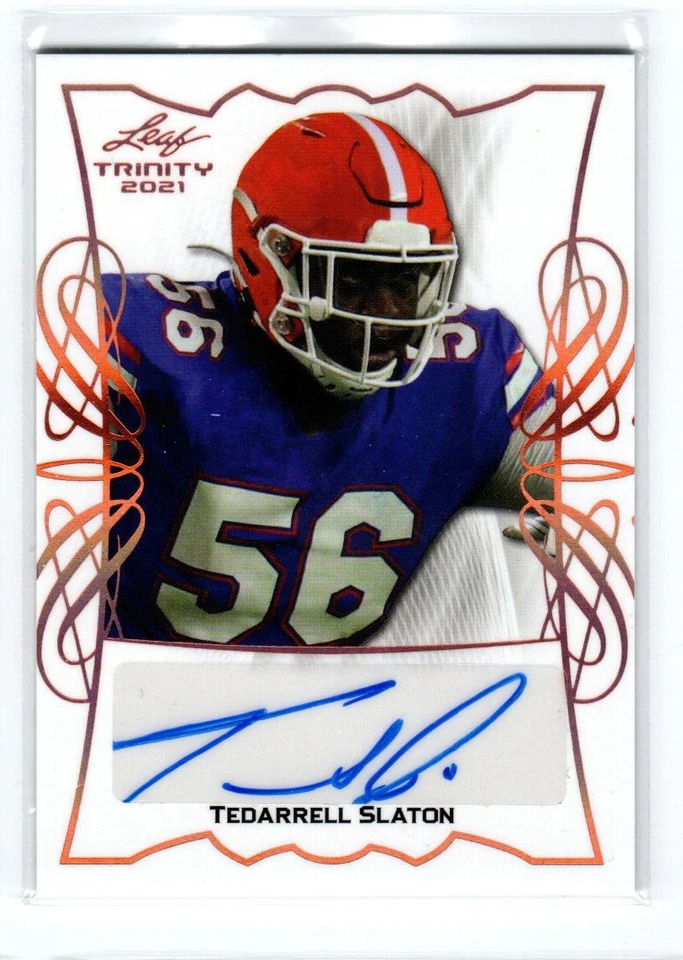 2021 Leaf Trinity Portrait AUTO #TPATS3 Tedarrell Slaton - Image 1 of 1