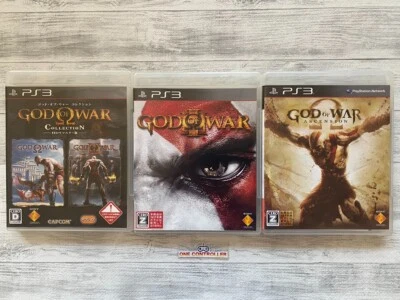 SONY PS3 God of War Collection HD Remaster ver & Ⅲ & Ascension from Japan - Image 1 of 4