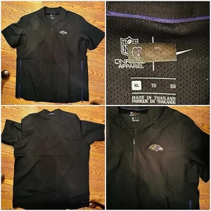 baltimore ravens Team Issued Coaches ZIP Short Jacket Xl Nike Football - Picture 1 of 1