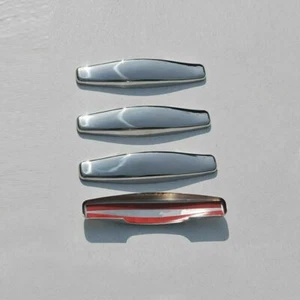 Dacia Duster 2010-2017 Chrome Door Handle Covers 4 PCS Stainless Steel - Picture 1 of 2