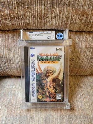 Romance of the Three Kingdoms IV 4 (世嘉土星) WATA 9.0 A+ 密封 — 第 1/4 张图片