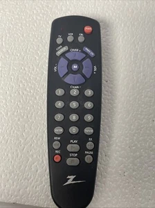 Zenith ZENGM2 4 Device Universal Remote Control For TV, VCR, CBL, GAME/DVD - Picture 1 of 3