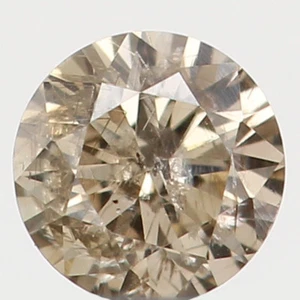 Natural Loose Diamond Round Brown Color I2 Clarity 2.80X1.70 MM 0.08 Ct N7363 - Picture 1 of 10