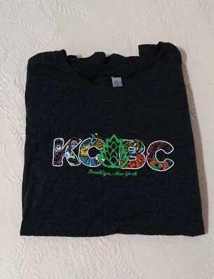 Camiseta KCBC (XL) "Kings County Beer Collective" Bushwick, NY Foto 1 de 4