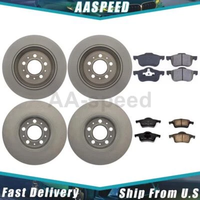 Kit Pastillas Freno y Rotores Delanteros Traseros Volvo XC70 2007 2006 2005 2004 2003 Foto 1 de 4