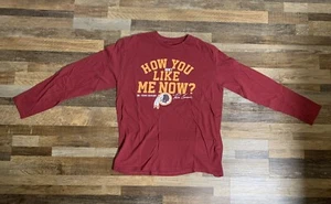 KIRK COUSINS WASHINGTON REDSKINS LONG SLEEEVE SHIRT SIZE LARGE - Picture 1 of 6
