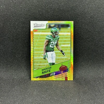 Marcus Maye New York Jets 2021 Classics #74 Timeless Tributes Gold /99 - Image 1 of 2