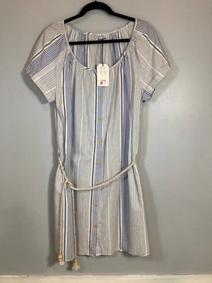 Vestido Steven Alan 100% Algodón (Vestido Izzy) Talla Grande Nuevo Con Etiqueta Foto 1 de 4