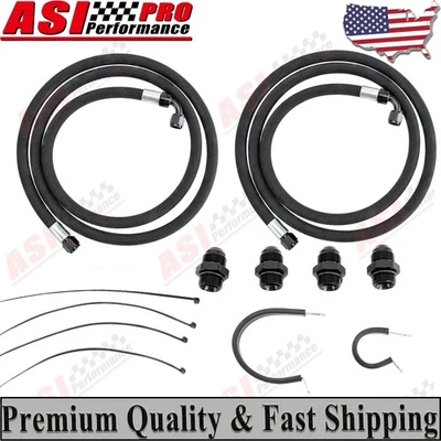 Transmission Line Kit Fit 2010 2011 2012  Dodge Ram 2500 3500/4500 6.7L Cummins Foto 1 de 4
