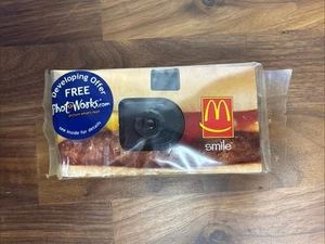 Vintage McDonald’s Smile Promotional Collectible Disposable Camera New/Sealed! - Picture 1 of 4