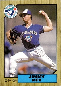 O-Pee-Chee Jimmy Key 1987 - Imagen 1 de 2