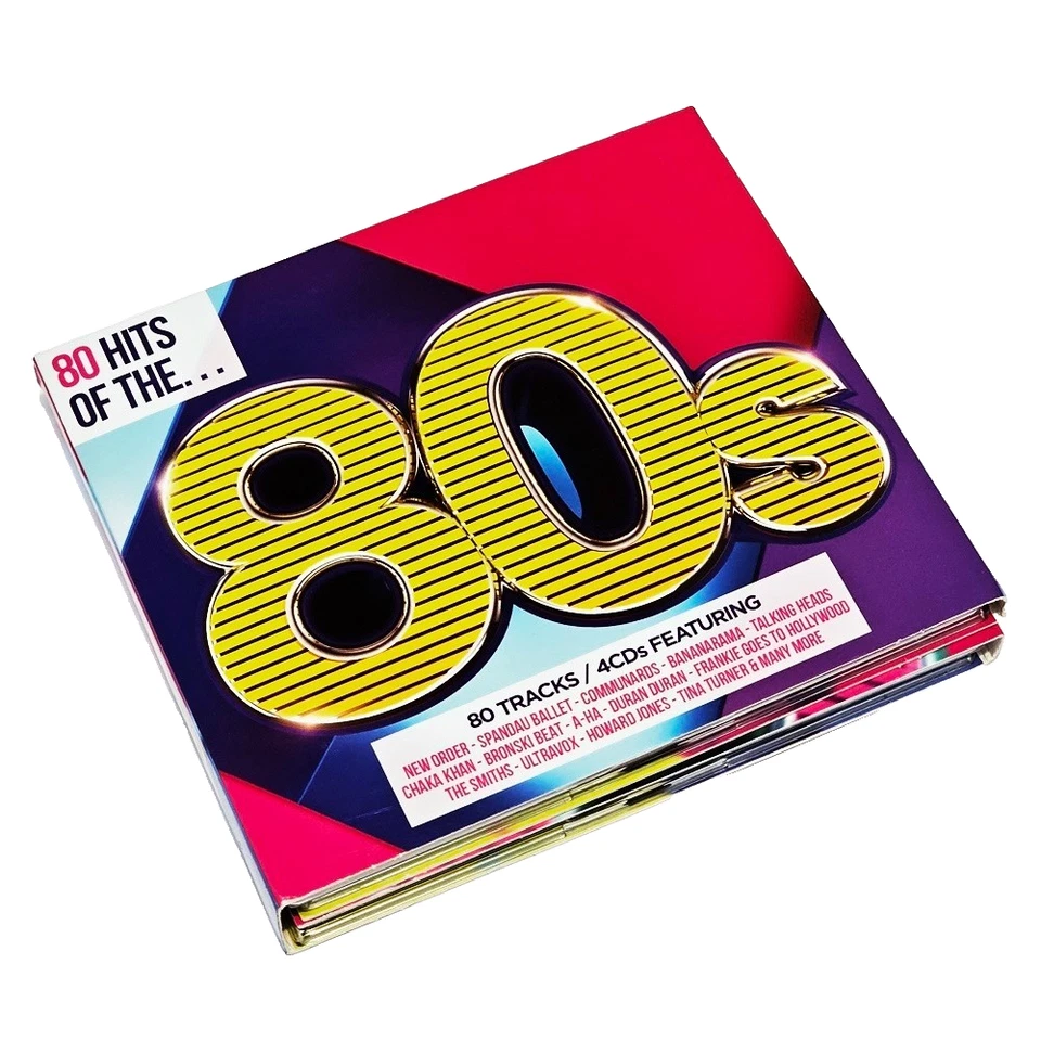 80 HITS OF THE 80s - Oz 4CD 2015 - A-HA New Order KIM WILDE Duran Duran NU SHOOZ - image 1 of 4