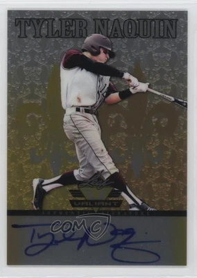 2012 Leaf Valiant Yellow /10 Tyler Naquin #VA-TN1 Auto - Image 1 of 2