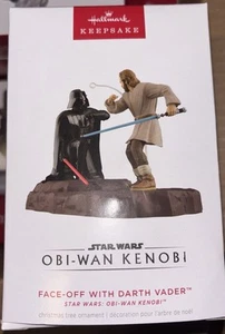 2024 Hallmark Ornament Star Wars Obi-Wan Kenobi Face-Off Darth Vader Nuevo - Imagen 1 de 1