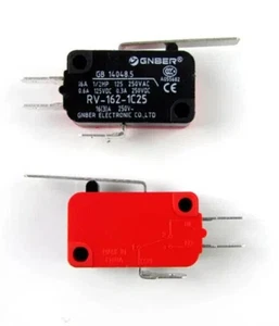 10PCS New Gnber RV-162-1C25 RV1621C25 Micro Switches - Picture 1 of 2