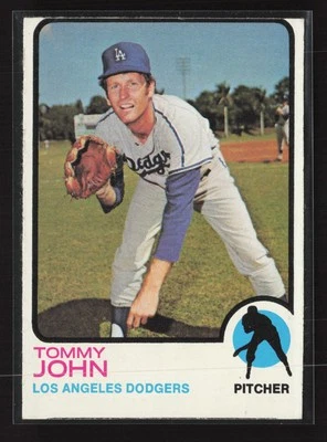 1973 Topps #258 Tommy John - Image 1 of 2