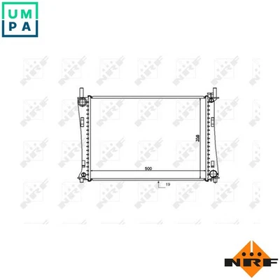 RADIATOR ENGINE COOLING 53740 FOR N4JB 2.0L 4cyl - Image 1 of 4