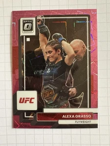 2023 Panini Donruss Optic UFC Alexa Grasso #67 Pink Velocity Prizm /79 - Picture 1 of 3