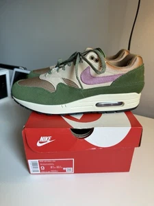NEW DS Nike Air Max 1 SH Treeline Light Bordeax Green DR9773-30 Men’s Size 9 - Picture 1 of 7
