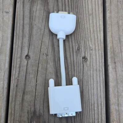Apple Original OEM Adapter Cable DVI Male to VGA Female  - Image 1 of 4