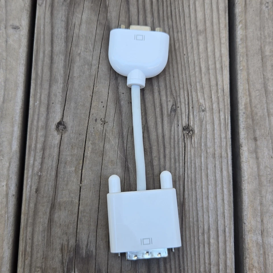 Apple Original OEM Adapter Cable DVI Male to VGA Female  - Image 1 of 4