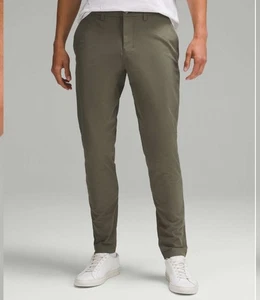 Lululemon ABC Slim-Fit Pant 34”L *Warpstreme ARMG Army Green Men’s Size 36 - Picture 1 of 6