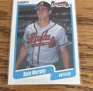 1990 Fleer Dale Murphy Atlanta Braves #591 - Picture 1 of 2