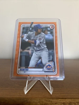2020 Bowman Draft - Chrome Mark Vientos #BD-174 Orange Refractor /25 (RC) - Image 1 of 2