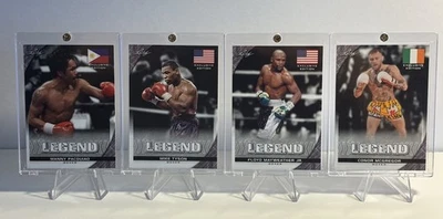 TYSON PACQUIAO MAYWEATHER McGREGOR "SPECIAL RELEASES" LOT (4) MINT BOXING CARDS - Image 1 of 4