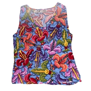 Jazzfest New Orleans Bayou Wear Fleur De Jazz Musik Festival Damen V-Ausschnitt Medium - Bild 1 von 4