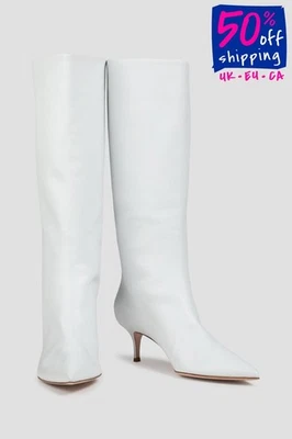 RRP€1210 GIANVITO ROSSI Suzan 55 Leather Boots US6 UK3 EU36 Made in Italy - Изображение 1 из 4