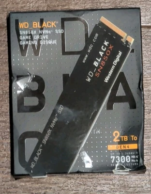 WD SN850X 2TB M.2 PCIe Gen4 NVMe SSD (WDBB9G0020BNC)  - Image 1 of 4